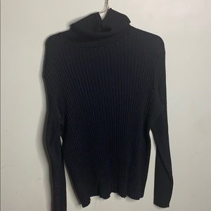 Black Turtle Neck Sweater